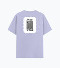 Cotton Stretch T-Shirt | Unisex Adult | 95% Cotton 5% Spandex Blend | 240 GSM, Breathable, Flexible | DTF Print Ready | Personalized | DTF | Typographic | Design | Everyday | Confident - back - Lavender - mockup 2