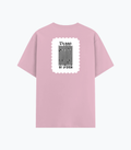 Cotton Stretch T-Shirt | Unisex Adult | 95% Cotton 5% Spandex Blend | 240 GSM, Breathable, Flexible | DTF Print Ready | Personalized | DTF | Typographic | Design | Everyday | Confident - back - Light Baby Pink - mockup 2