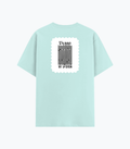Cotton Stretch T-Shirt | Unisex Adult | 95% Cotton 5% Spandex Blend | 240 GSM, Breathable, Flexible | DTF Print Ready | Personalized | DTF | Typographic | Design | Everyday | Confident - back - Mint - mockup 2