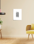 Poster | A4, A3, A5, 12x24 & More | 300 GSM Art Board | Digital Print | Fade-Proof | Adhesive Strips | Unisex | Personalized | Typographic | Design | Everyday | Confident - front_12x16In - 12x16In - mockup 4