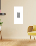 Poster | A4, A3, A5, 12x24 & More | 300 GSM Art Board | Digital Print | Fade-Proof | Adhesive Strips | Unisex | Personalized | Typographic | Design | Everyday | Confident - front_12x24In - 12x24In - mockup 6