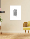 Poster | A4, A3, A5, 12x24 & More | 300 GSM Art Board | Digital Print | Fade-Proof | Adhesive Strips | Unisex | Personalized | Typographic | Design | Everyday | Confident - front_18x24In - 18x24In - mockup 9