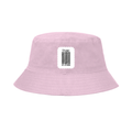 Classic Bucket Hat | Unisex Heavy Cotton | DTG Printed | Sun Protection & Comfort | Men & Women | Personalized | DTG | Typographic | Design | Everyday | Confident - front - Light Baby Pink - mockup 1