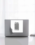 Stickers | Various Sizes (2x2-15x3 in) | 100-Micron Matte Laminated Digital Print | Die-Cut Indoor/Outdoor | Unisex | Personalized | Typographic | Design | Everyday | Confident - front_8x8 - 8x8 - mockup 8
