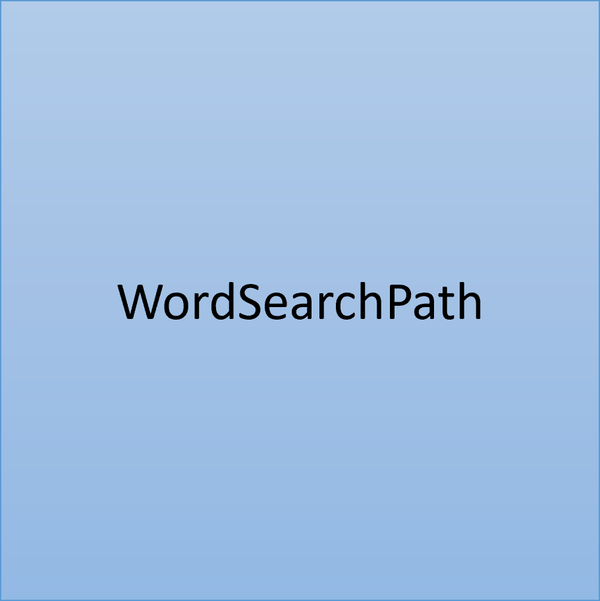 🔄 Personalized Wordsearch Path Challenge